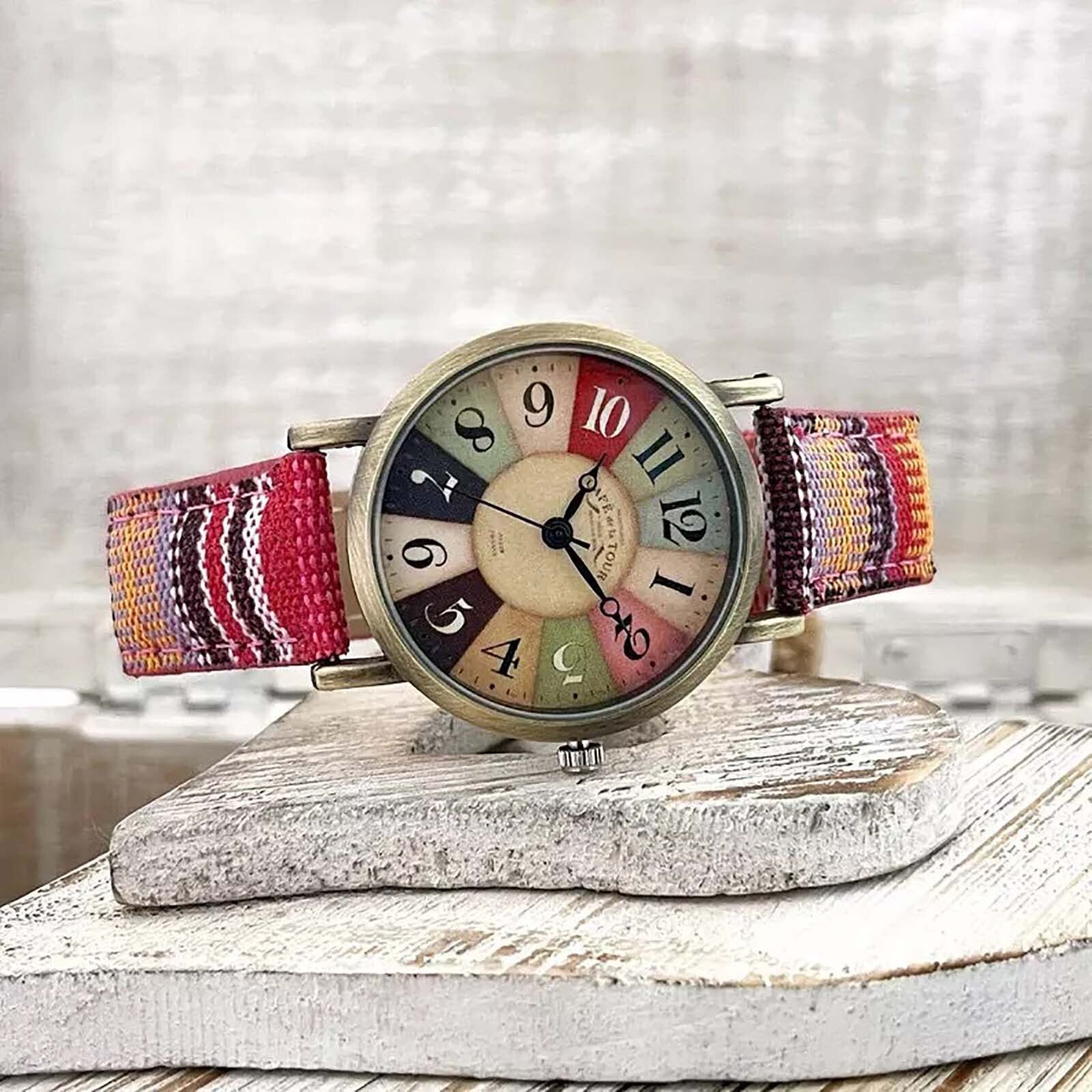Mubilux Retro Horloge