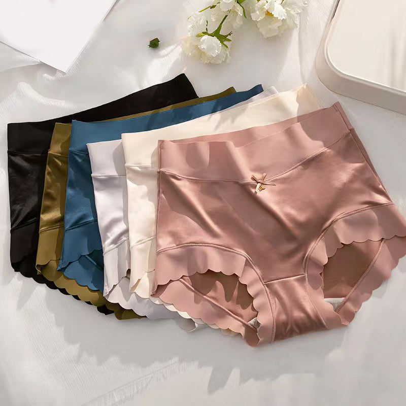 Naadloze satijnen damesslip - zijdezacht & onzichtbaar onder kleding
