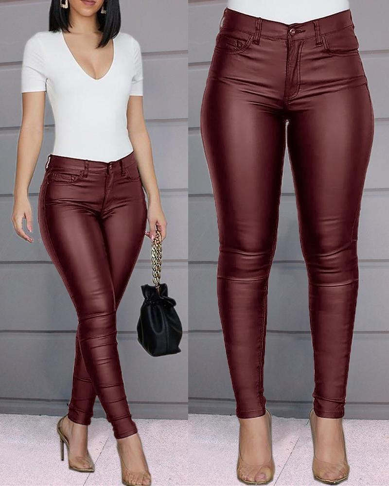 Mubilux Lexi Stretch Broek Van Leer