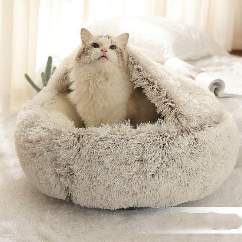 Mubilux 2 In 1 Hond en Kat Rond Winterbed