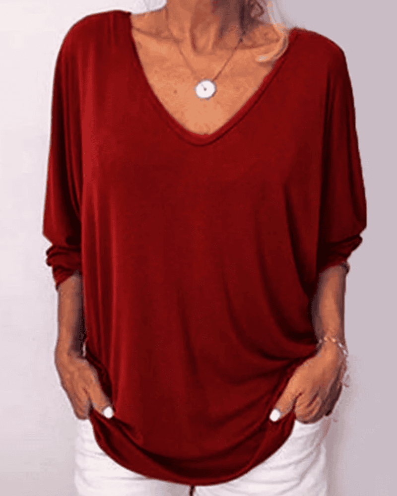 Mubilux Blouse met sluiting aan de achterkant