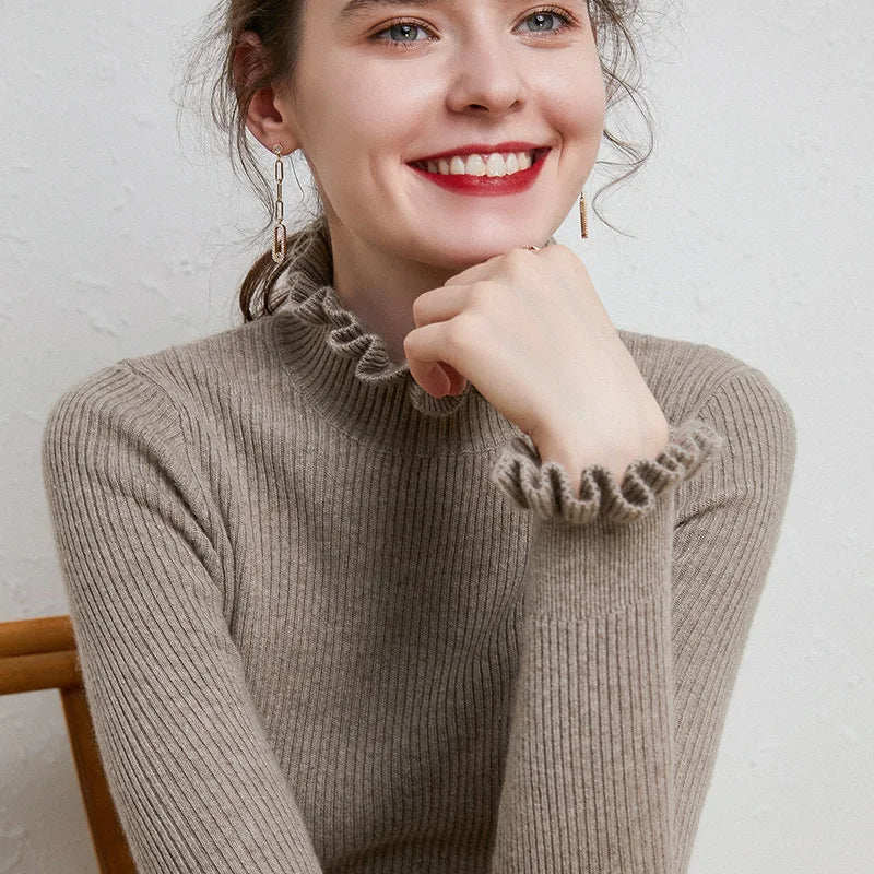 Laura – Coltrui voor dames van 100% kasjmier, elegant en zacht