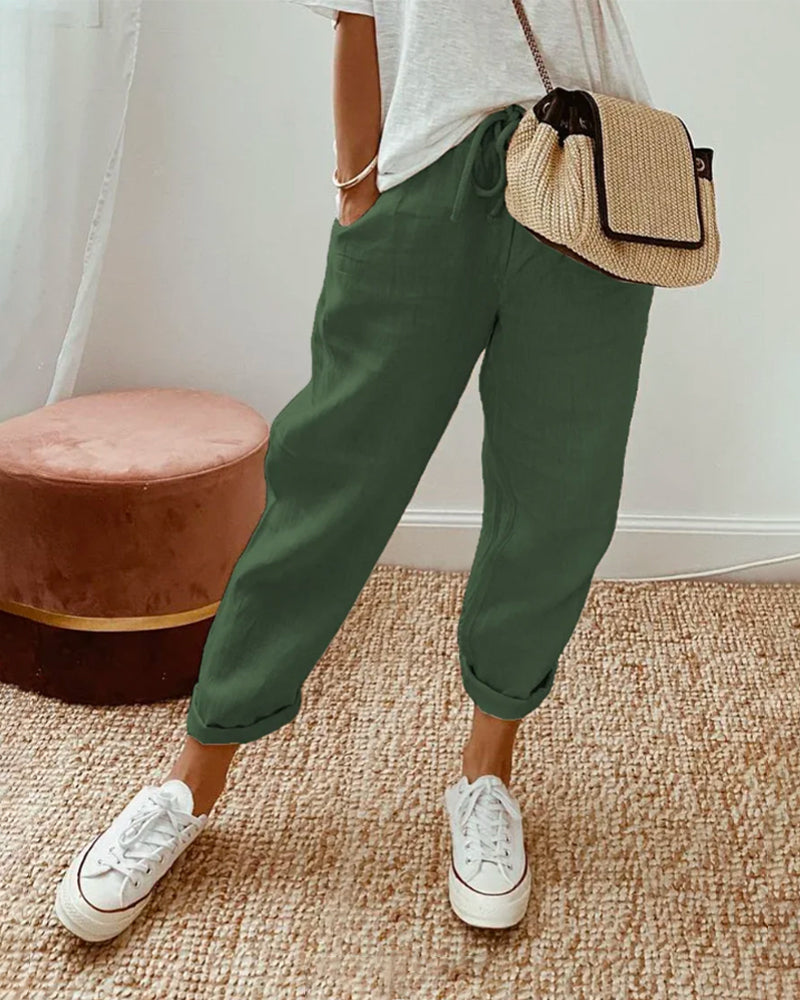 Mubilux Bali - Elegante Katoenen Broek