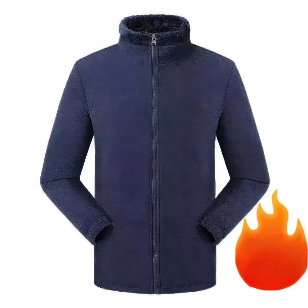 Heren Fleece Gevoerd Winterjack - Comfortabel en Stijlvol