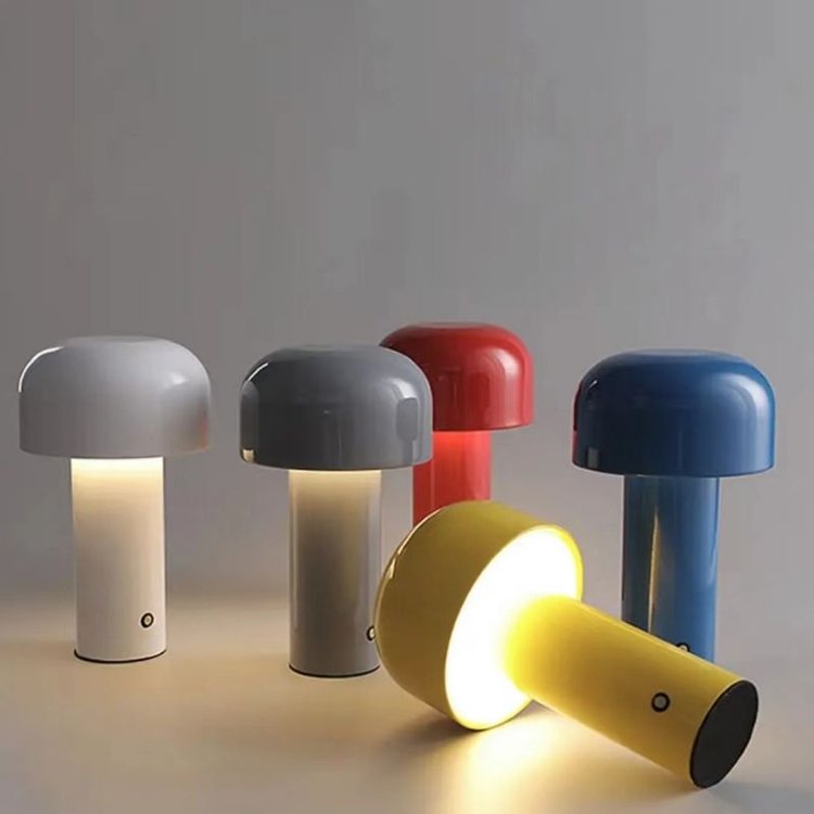 Mubilux HaloGleam | Lampe de table rechargeable Paddestoel