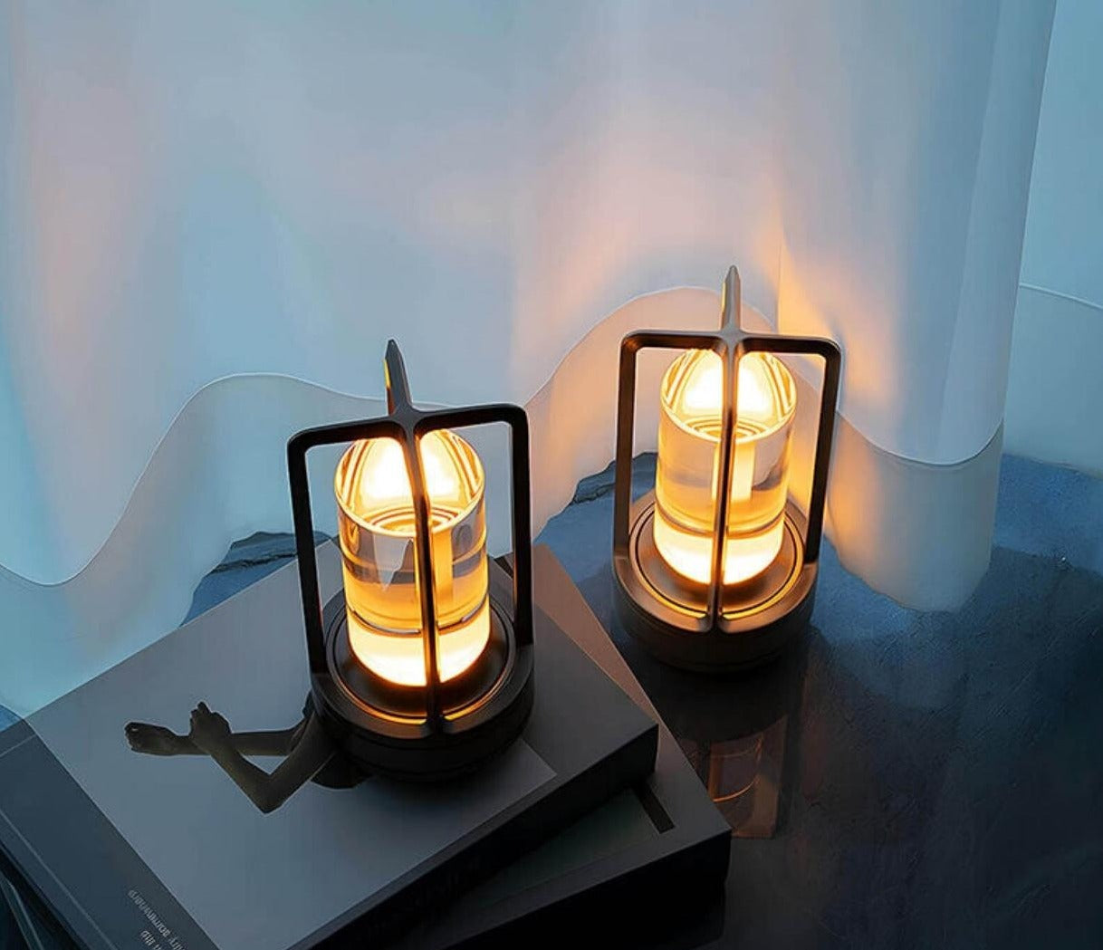 Mubilux lumière | Lampe de table | Étanche et Portable | Éclaire avec style