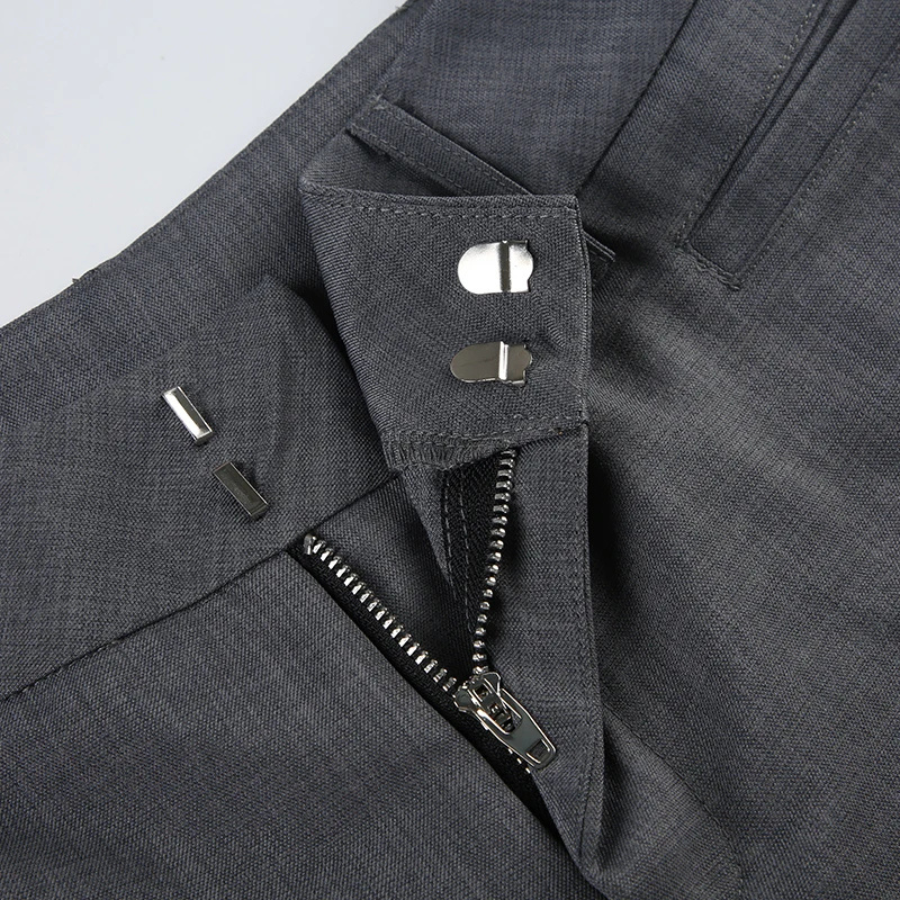 Ylica Broek | Hoog Uitgesneden Uitlopende Broek voor Stijl en Comfort