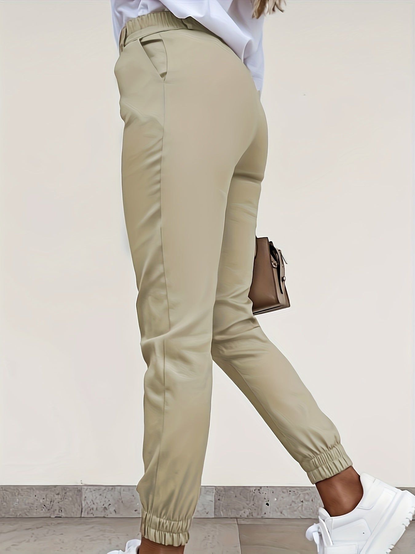 Mubilux Beezie Pants | Casual slim jogger broek voor dames