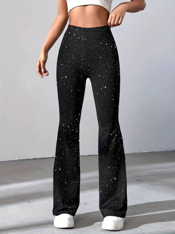 Tasha Broek | Pantalon à paillettes dégradées pour looks de soirée glamour