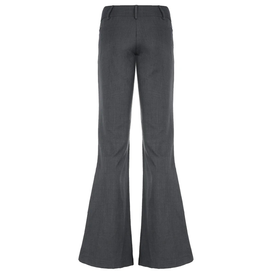 Ylica Broek | Hoog Uitgesneden Uitlopende Broek voor Stijl en Comfort
