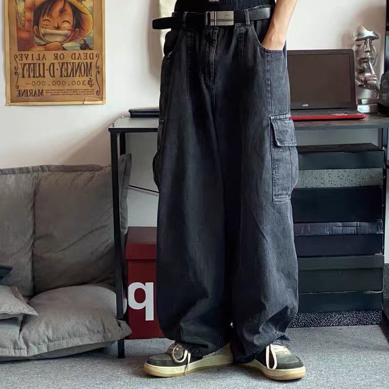 Gewassen Losse Baggy Broek – Comfort en Stijl voor Elke Dag