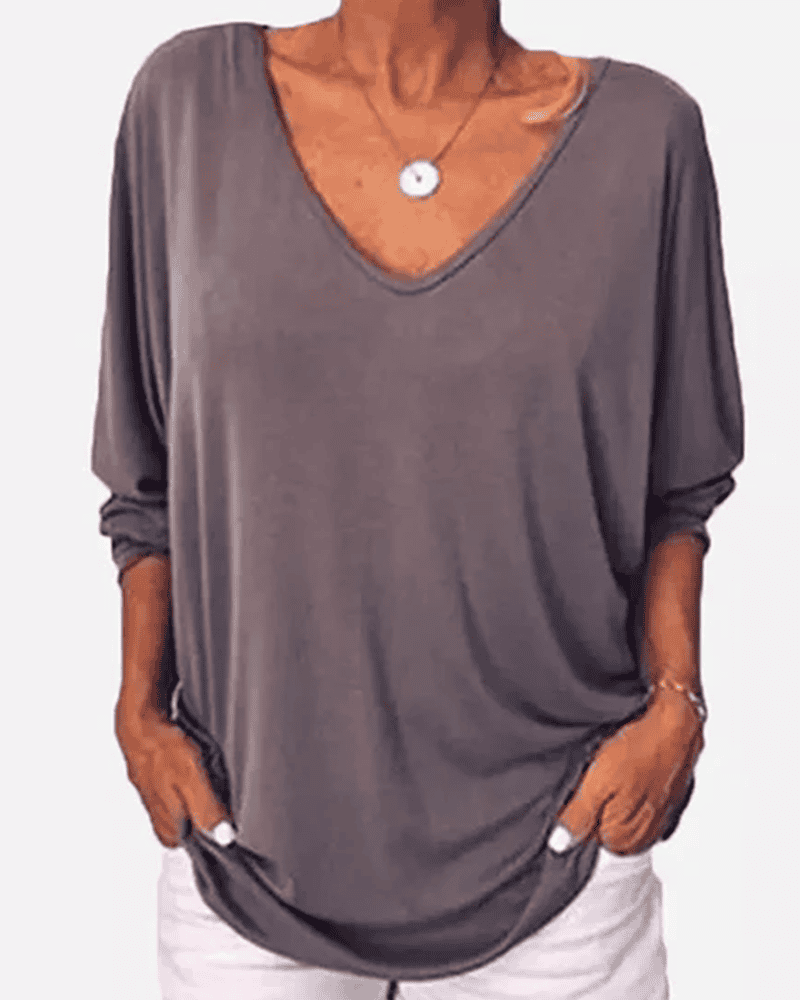 Mubilux Blouse met sluiting aan de achterkant