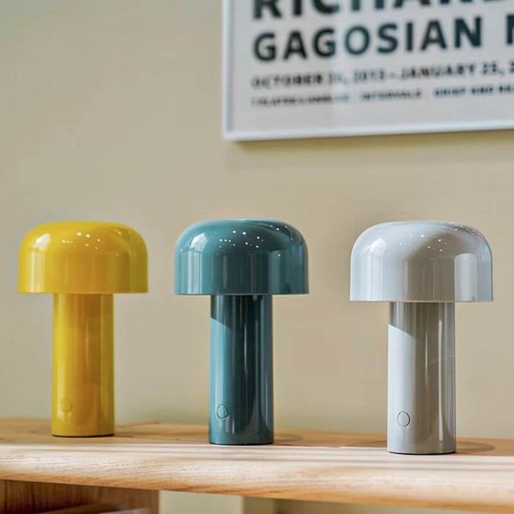 Mubilux HaloGleam | Lampe de table rechargeable Paddestoel