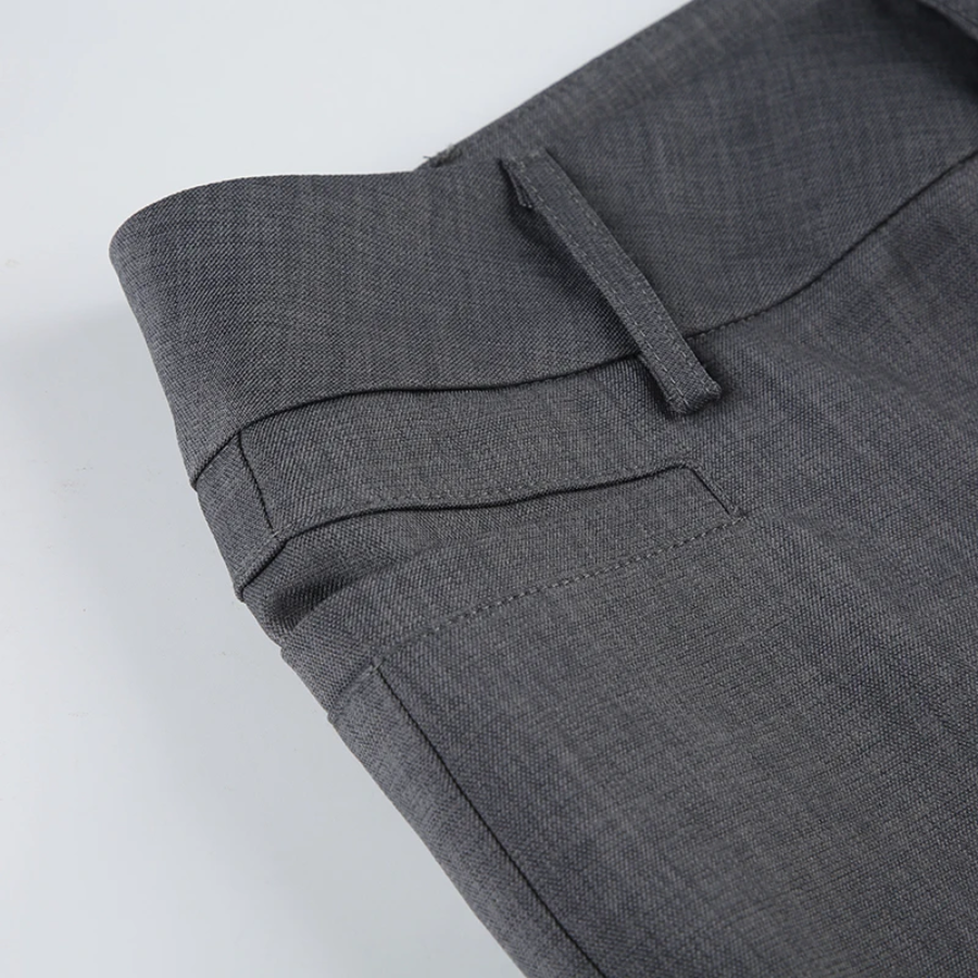 Ylica Broek | Hoog Uitgesneden Uitlopende Broek voor Stijl en Comfort