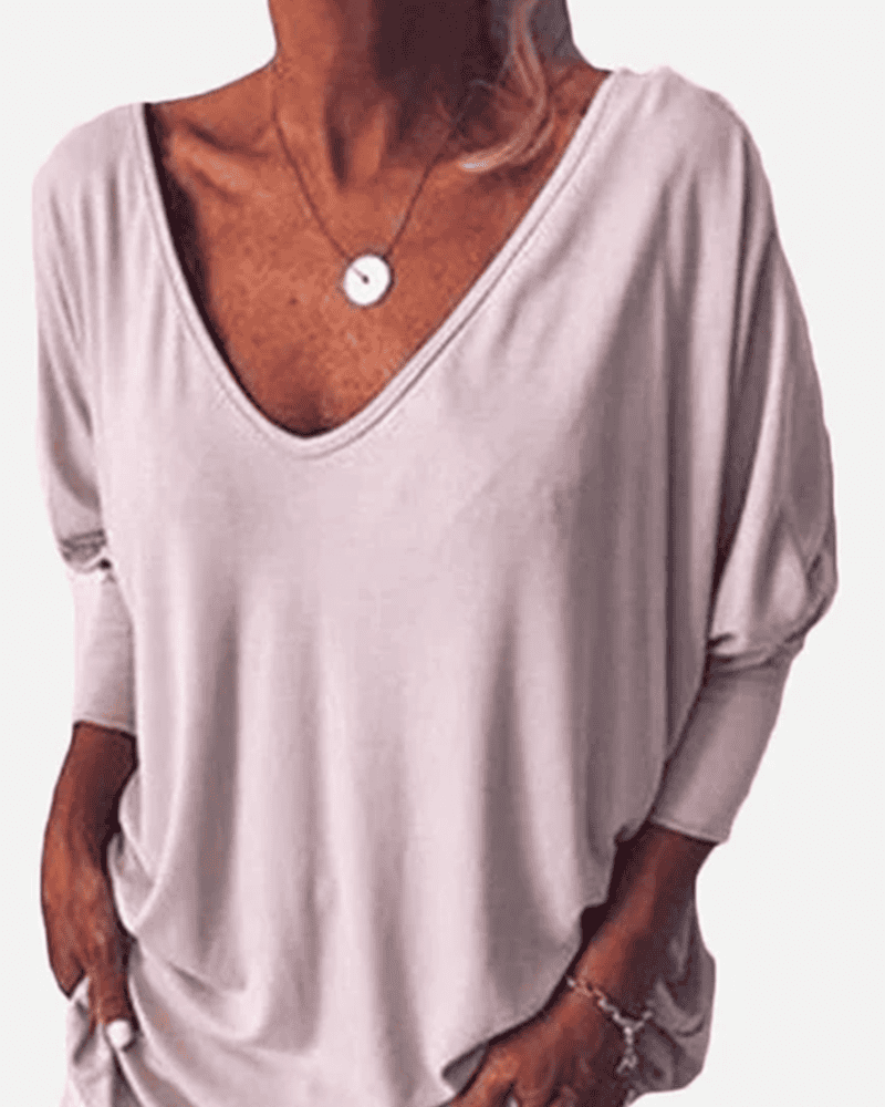 Mubilux Blouse met sluiting aan de achterkant