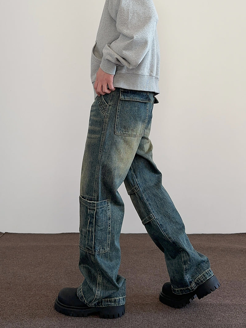 Pantalon Baggy Vintage Plissé – Style Intemporel avec Confort
