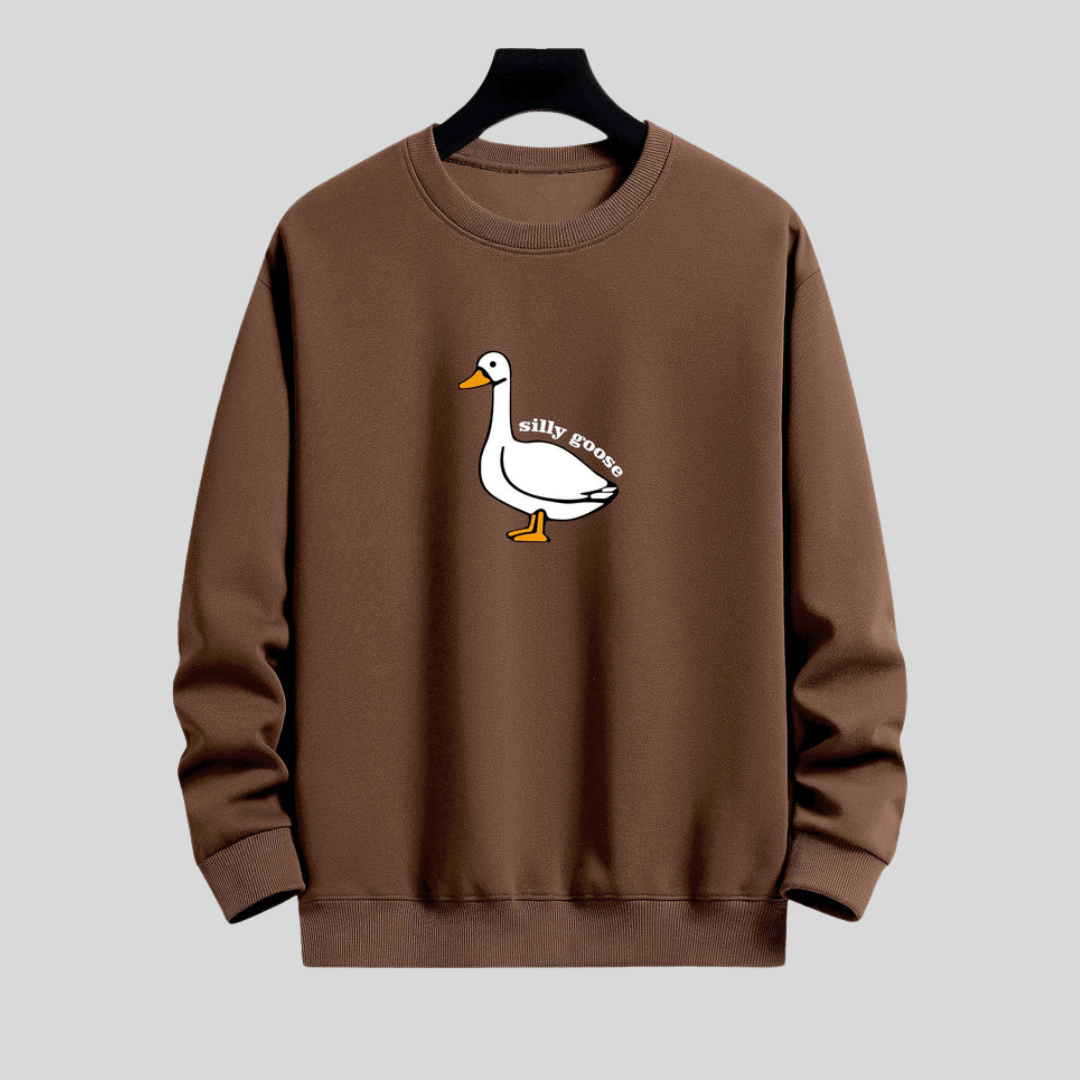 Zanomi – Silly Goose Hoodie Unisex – Comfortabel met Speelse Print