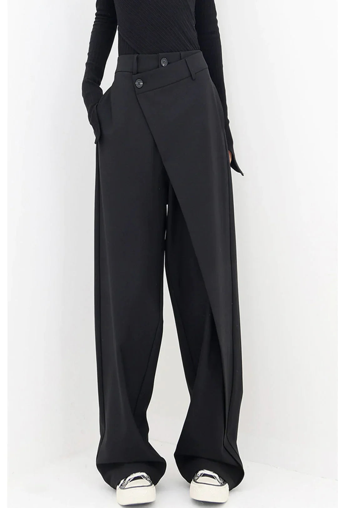 Nene | Wijde broek voor informele elegantie en dagelijks comfort