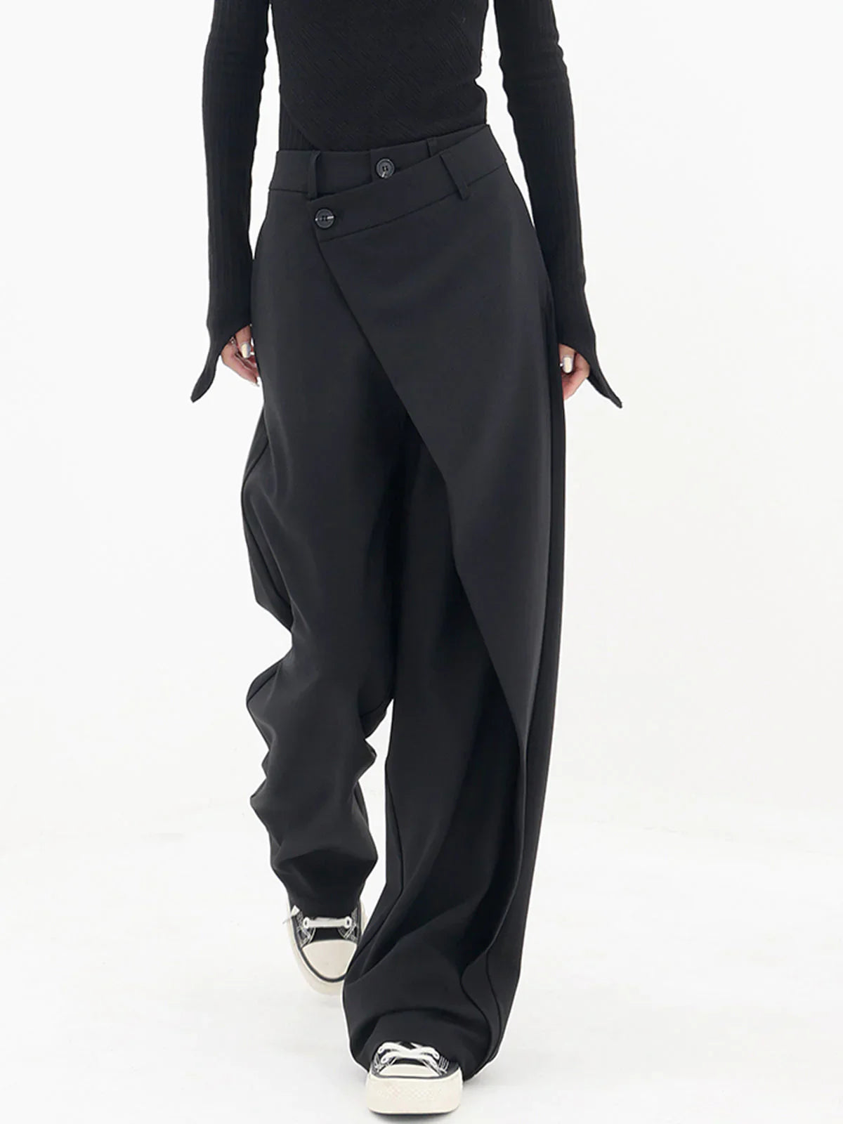 Nene | Comfortabele Wijde Broek voor Casual en Chique Looks