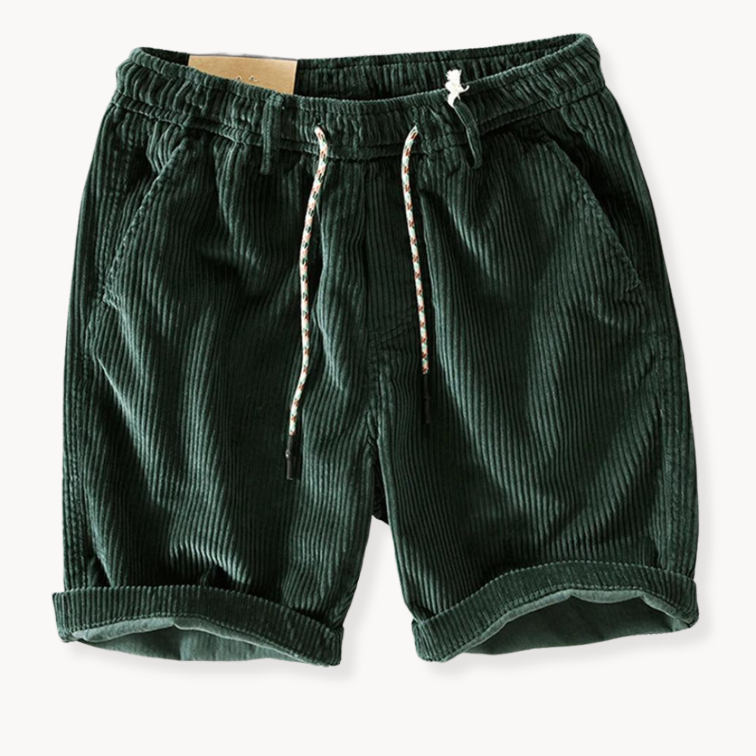 Marcel Corduroy Shorts | Comfortabele en Stijlvolle Knie-Lengte Shorts