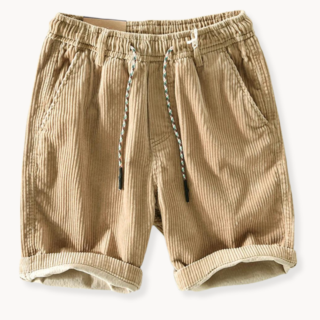 Marcel Corduroy Shorts | Comfortabele en Stijlvolle Knie-Lengte Shorts