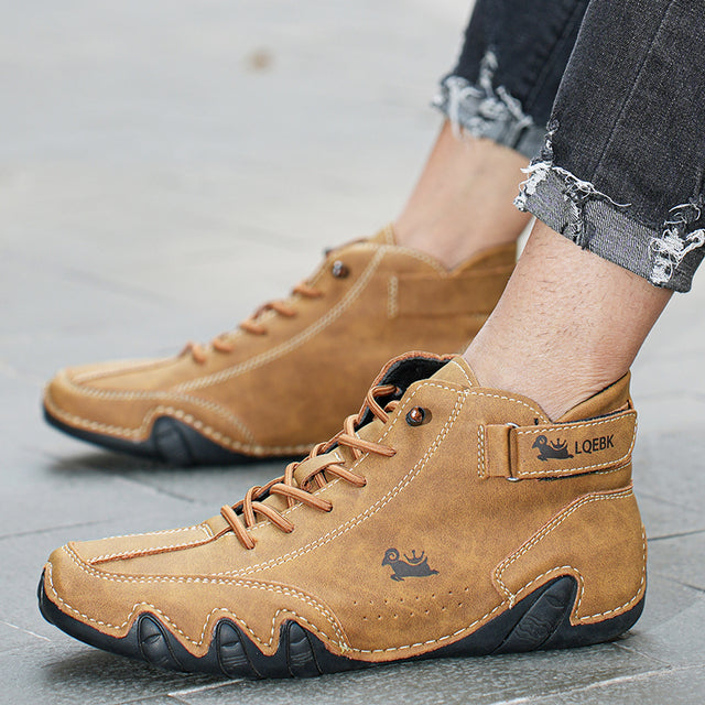 UltraShoe – Leren Blotevoetsschoenen Met Antislipzool En Ultiem Comfort
