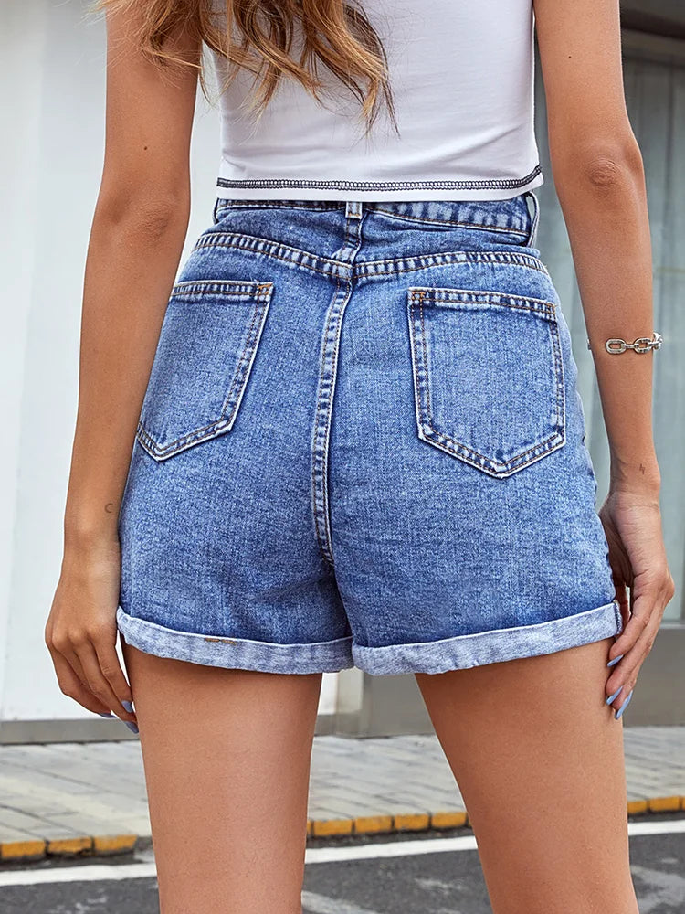 Mubilux Briony - Denim Korte Broek