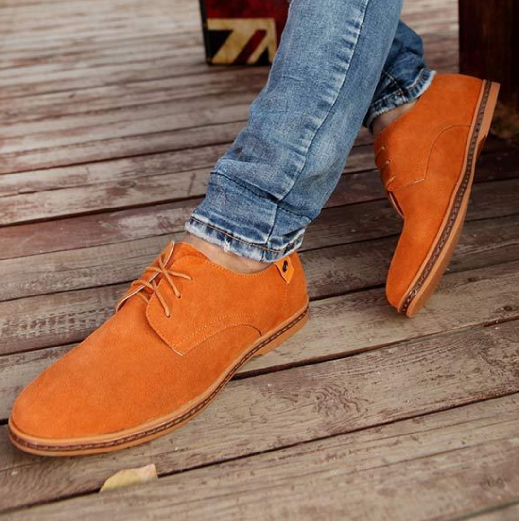 Mubilux - Elegante suède schoenen voor heren
