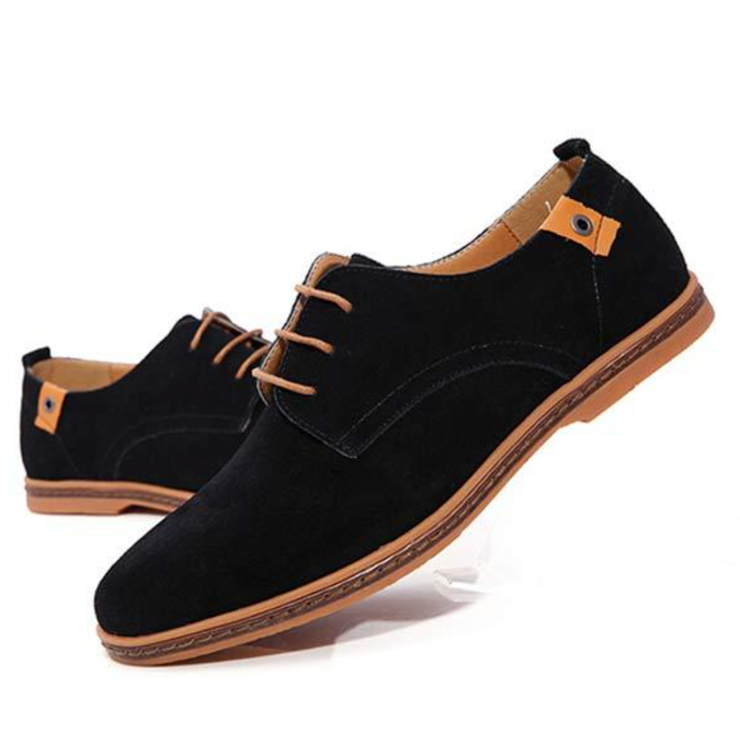 Mubilux - Elegante suède schoenen voor heren