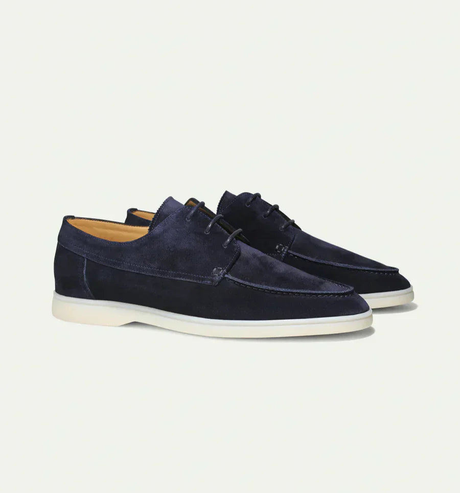 Mocassins en cuir de luxe avec lacets pour hommes - Diederik