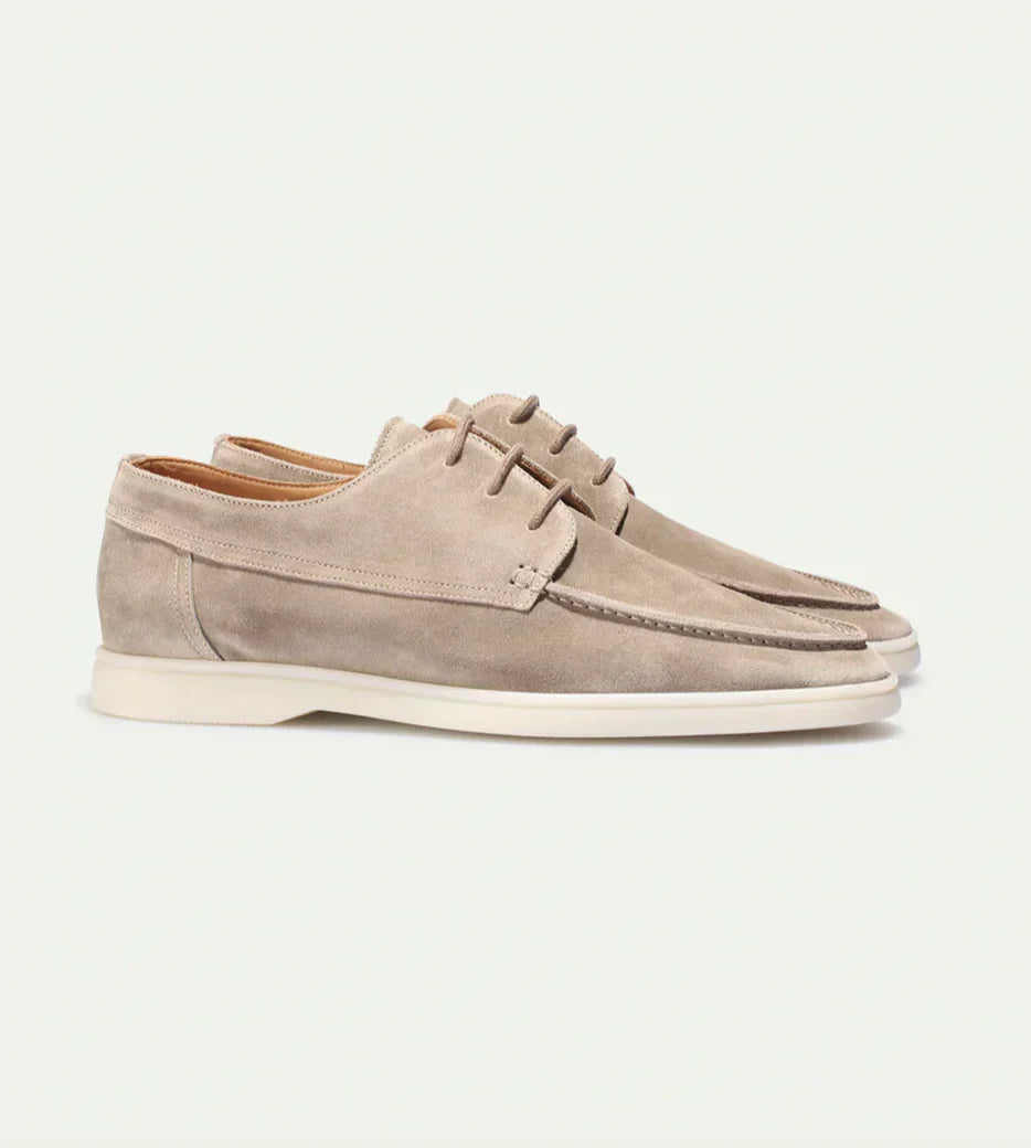 Mocassins en cuir de luxe avec lacets pour hommes - Diederik