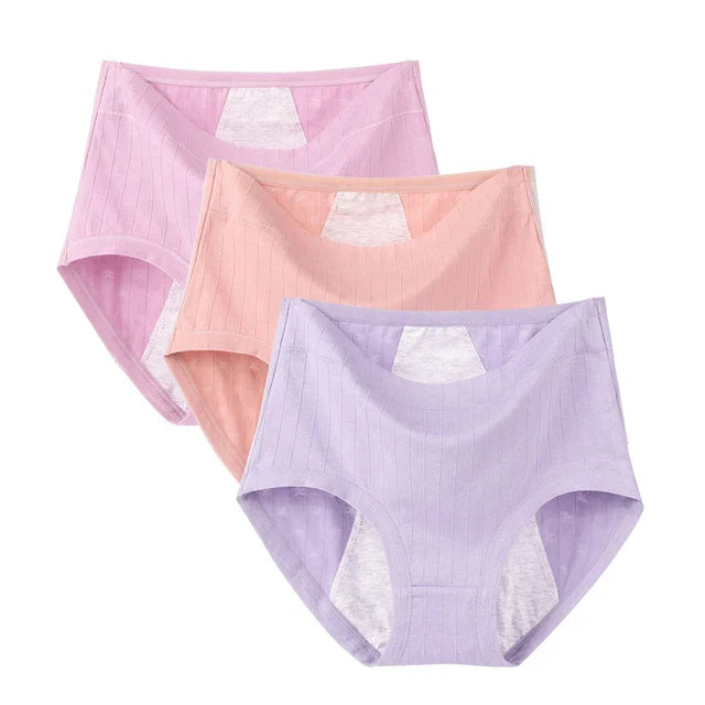 Mubilux Menstruatie Slip Anti-lek Comfort Katoen 3 Stuks - Adora