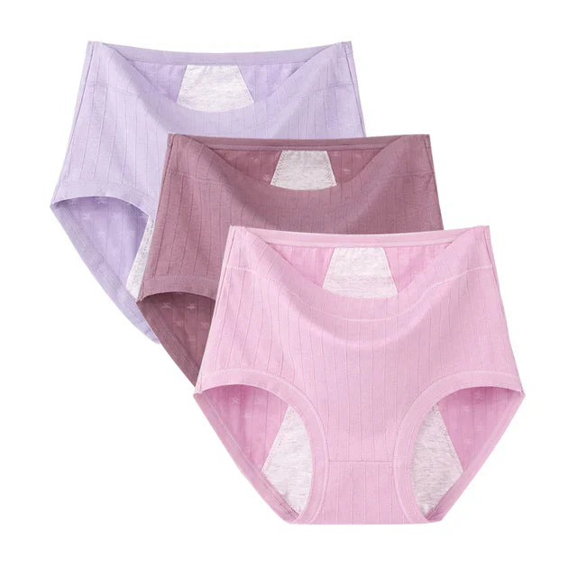 Mubilux Menstruatie Slip Anti-lek Comfort Katoen 3 Stuks - Adora