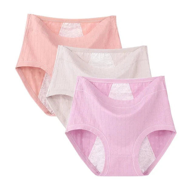 Mubilux Menstruatie Slip Anti-lek Comfort Katoen 3 Stuks - Adora