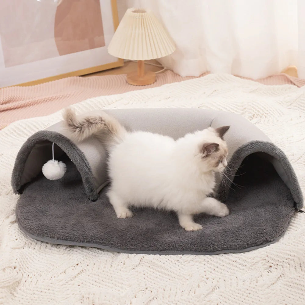 Mubilux 2-in-1 Tunnel Kattenbed