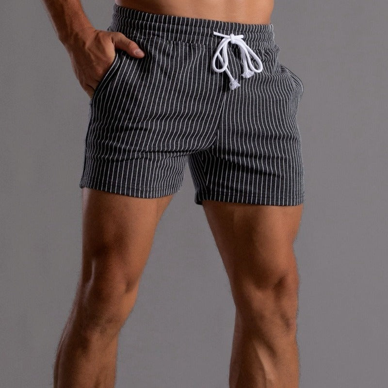 Gestreepte herenshorts - stijlvol & comfortabel voor de zomer