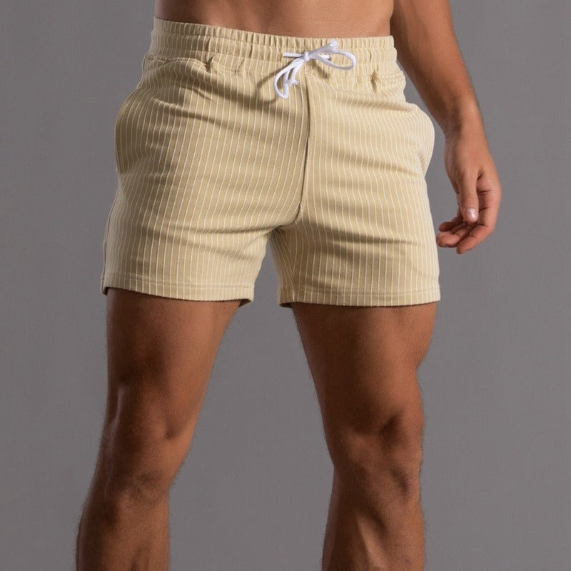 Gestreepte herenshorts - stijlvol & comfortabel voor de zomer