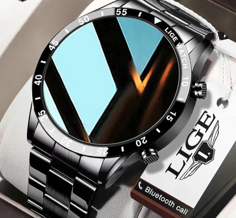 Luxe heren smartwatch | Multisport & gezondheidsmonitoring - Sebas