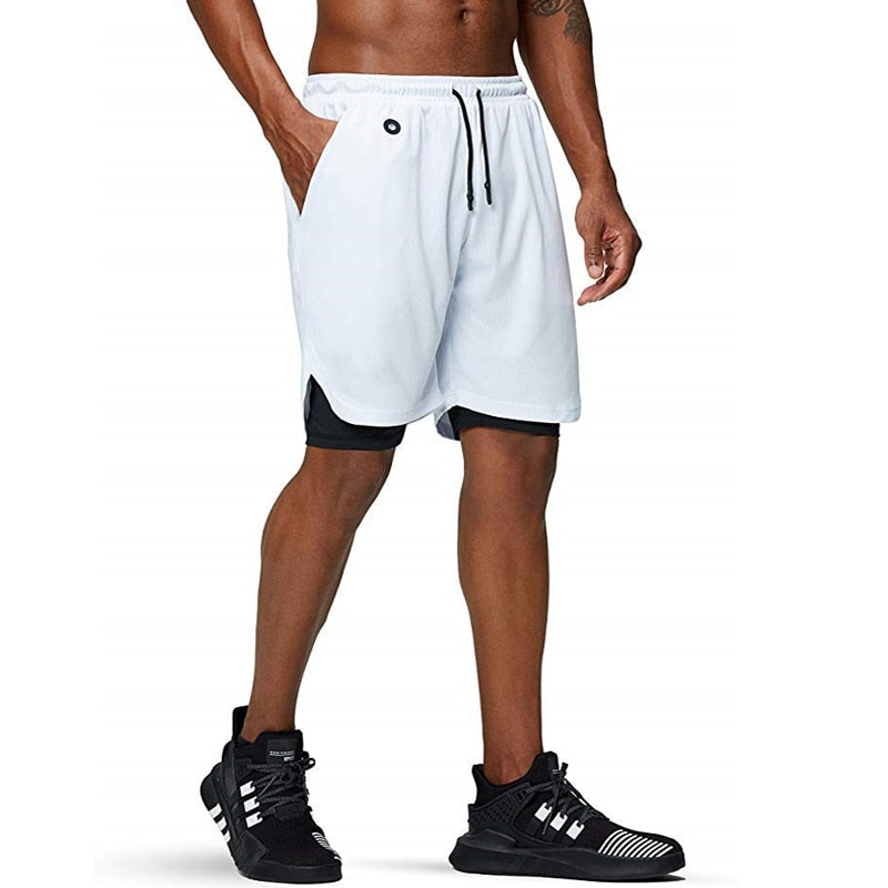 Mubilux X-Fit Running Shorts | Incl. Telefoonzak & Sleuf voor Shirt
