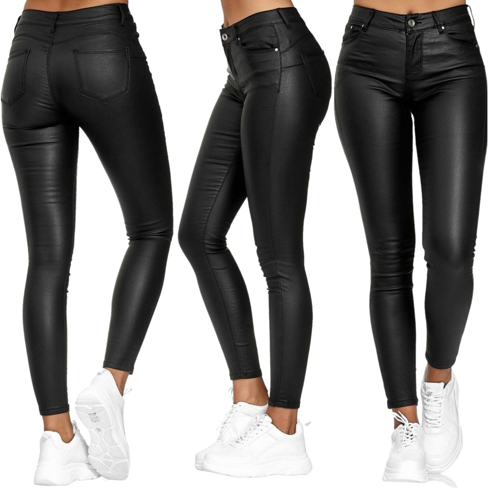 Mubilux Lexi Stretch Broek Van Leer