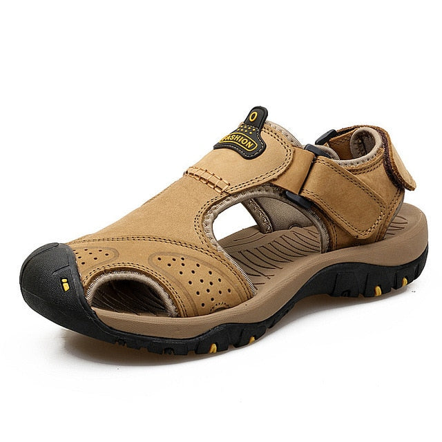 Mubilux Lamar | Sandales en cuir confortables