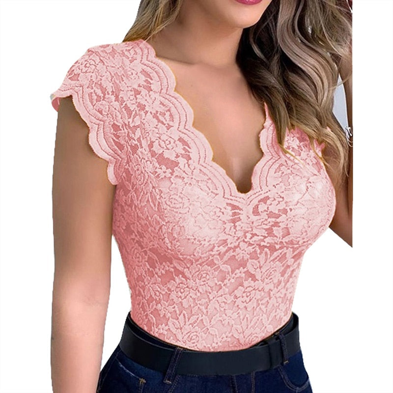 Mubilux Kanten Top | Een Elegante Top voor Dames