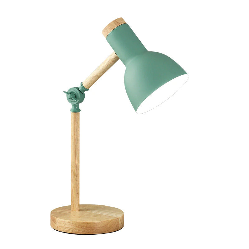 Mubilux NordicGlow | Scandinavische houten bureaulamp