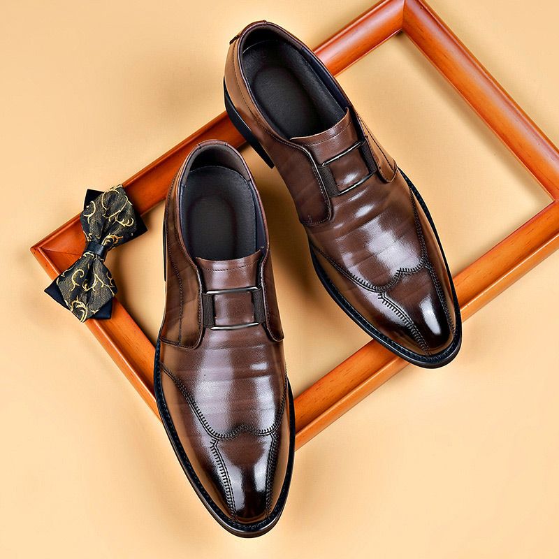 Christian Leren Herenschoenen | Elegante Schoenen voor Business-Casual Look
