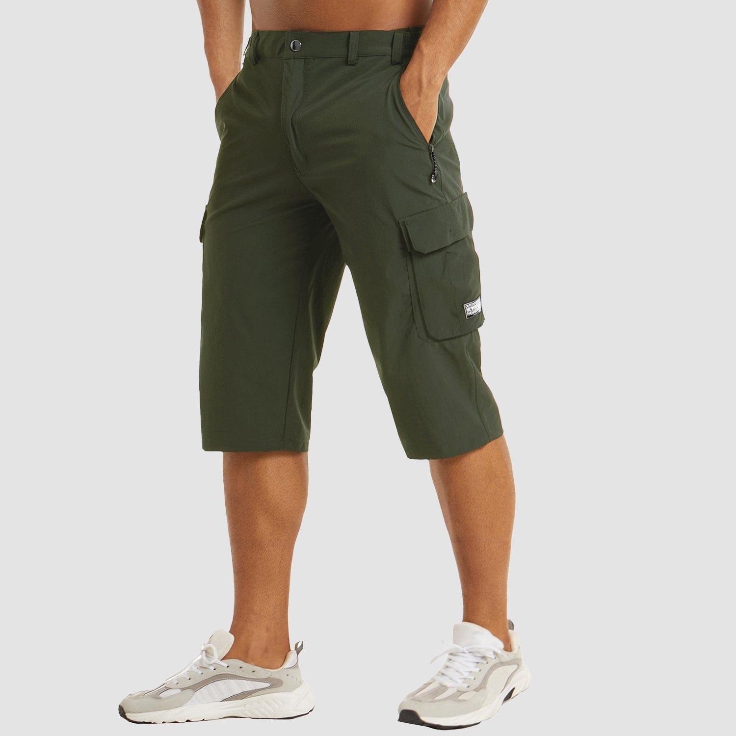 Mubilux Heren Snel Drogende Cargo Shorts