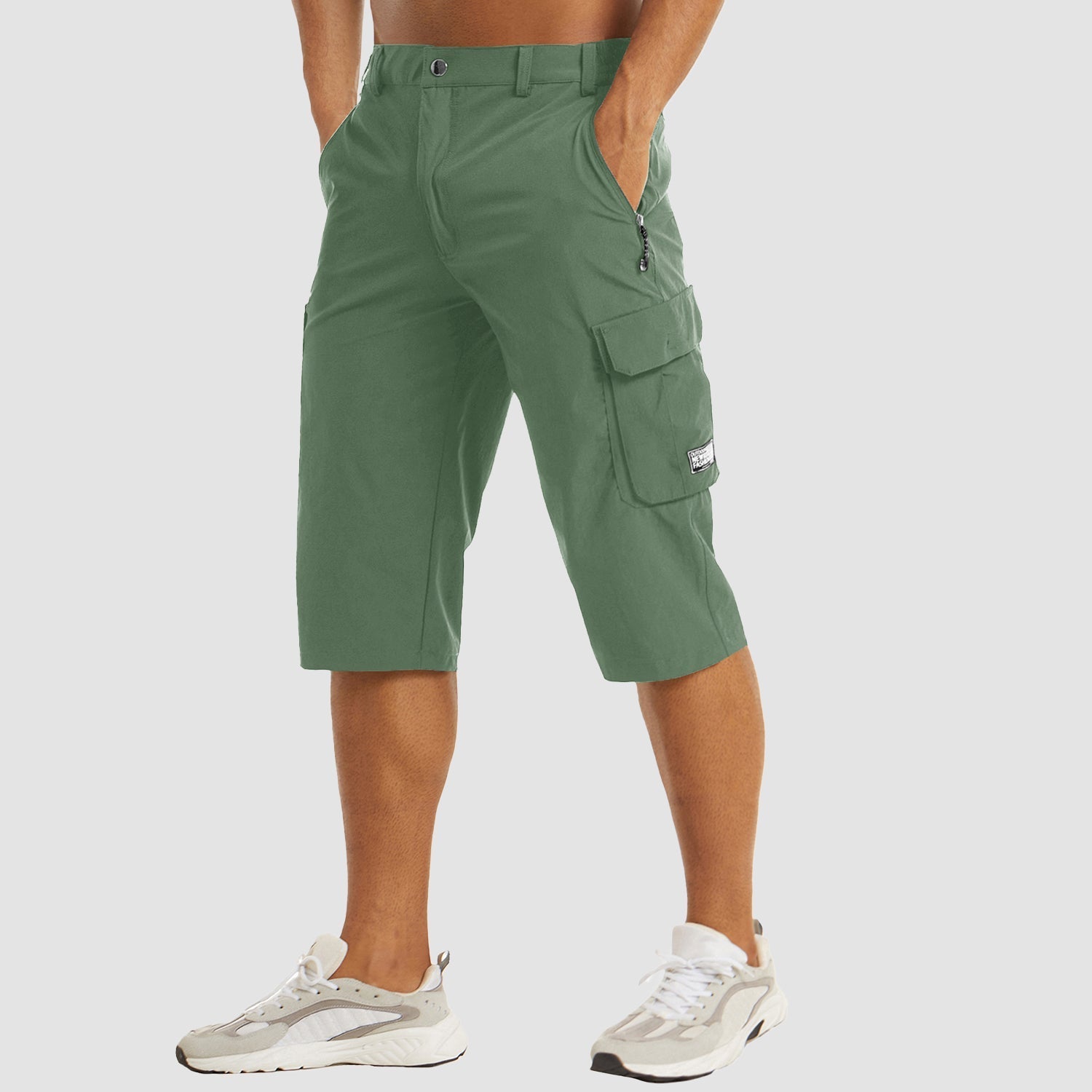 Mubilux Heren Snel Drogende Cargo Shorts