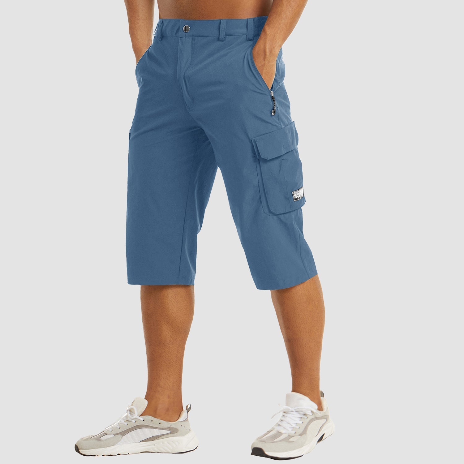 Mubilux Heren Snel Drogende Cargo Shorts