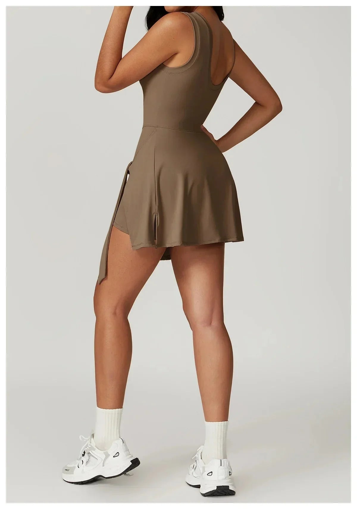 Nova Mini Jurk - Sportieve & Stijlvolle Jurk met Ingebouwde Shorts