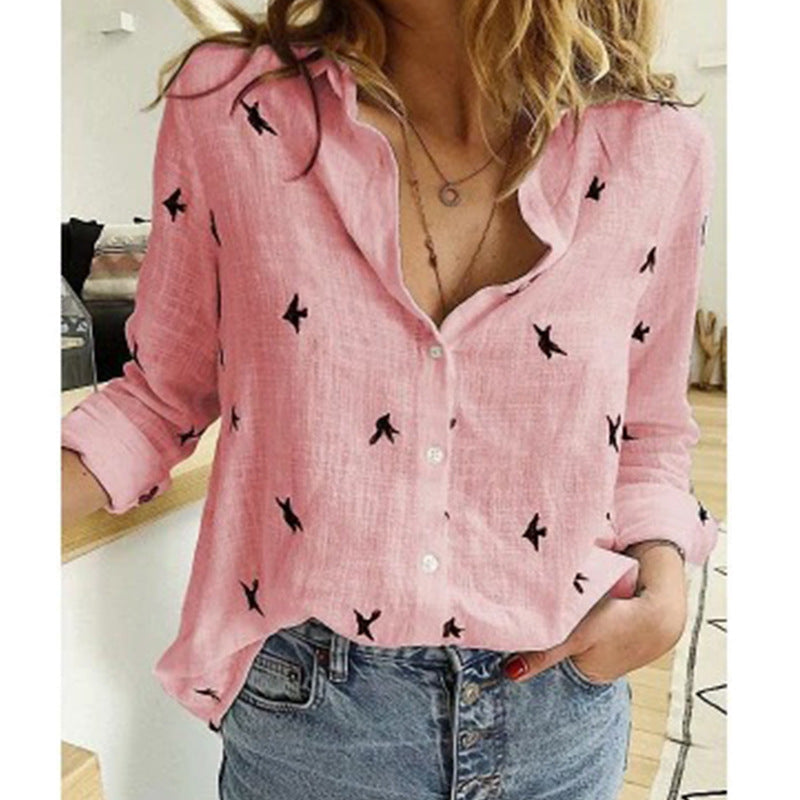Chloë Luchtige Damesblouse – Stijlvol & Comfortabel voor Zomerweer