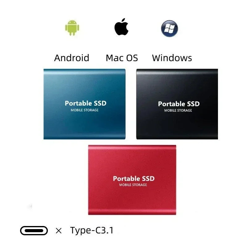 SpeedFast Externe SSD - Supersnelle en mobiele opslag